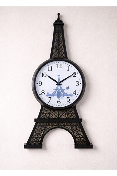 odjas Ceas de perete Turnul Eiffel 70 cm decor modern pentru living si birou ...