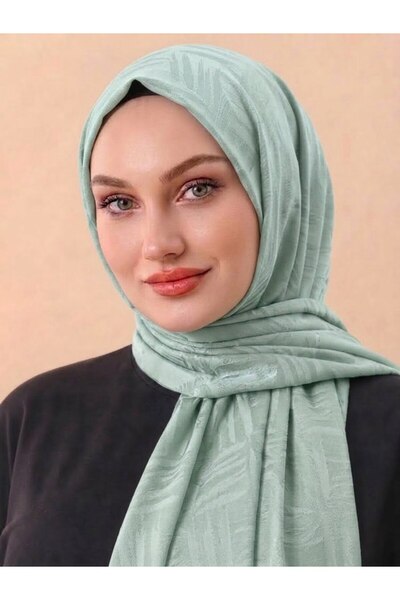 ALDAIYR Lyocell Naia Square Monogram Ayrobin Jacquard Shawl