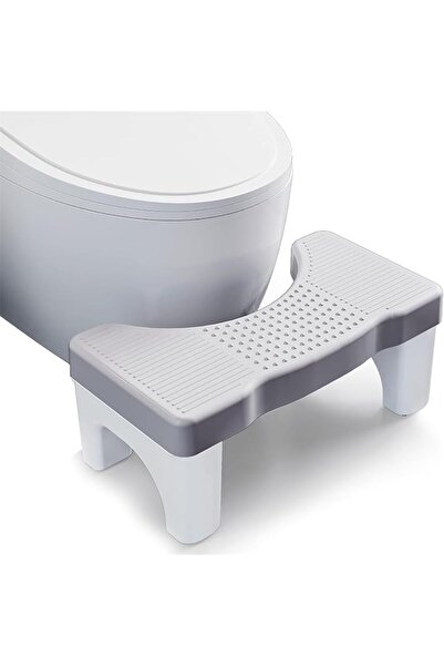 GENERAL Toilet Squat Stool, 1 Pack Squatting Toilet Stool Portable Plastic Po...
