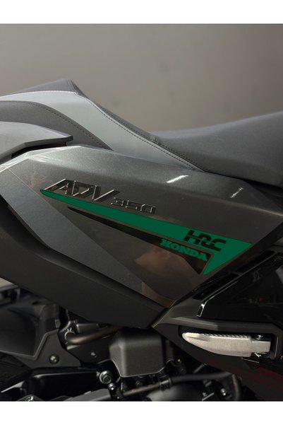 Banxtre HONDA ADV 350 için Yan Grenaj HRC Detaylı Çift Renk Sticker Seti (Sağ...