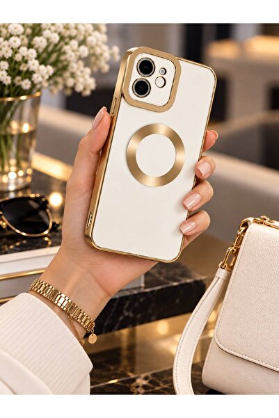 one depot only for quality life iPhone 11 Uyumlu Kılıf Kamera Korumalı Logo Gösteren Kapak