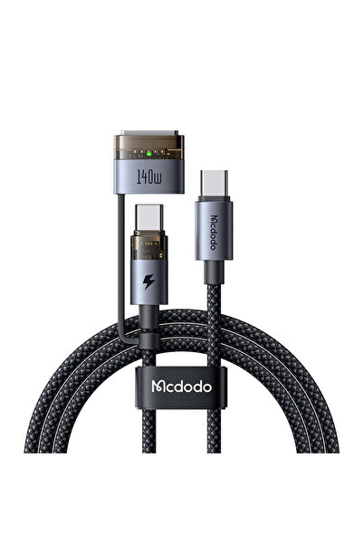 Mcdodo Cablu de date 2-în-1 (CA-8860), Type-C la USB-C + MagSafe 3, 240W, Ind...