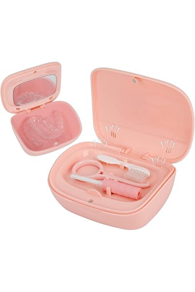 AZONEE Portable Retainer Case, False Teeth Storage Box Holder, Braces Removal...