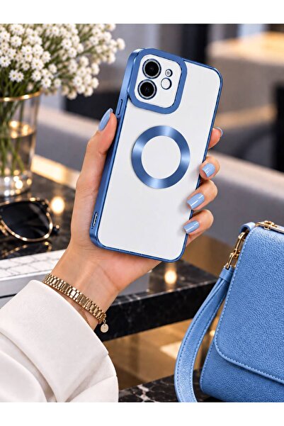 one depot only for quality life iPhone 11 Uyumlu Kılıf Kamera Korumalı Logo Gösteren Kapak