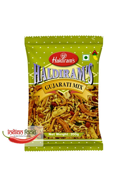 Haldirams Amestecul Gujarati Haldiram (Gustări indiene Gujarati) 200g