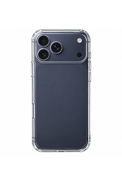 Mopal Şeffaf 2mm Silikon iPhone 18 Pro Max Uyumlu Kılıf | Kamera Korumalı