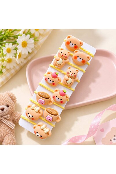 So Much Accesories Colorful Hair Clip Set with Cute Animal Figures Children's...