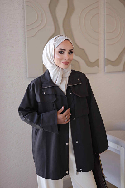 İmajButik Modest Blazers - Brown - Regular fit