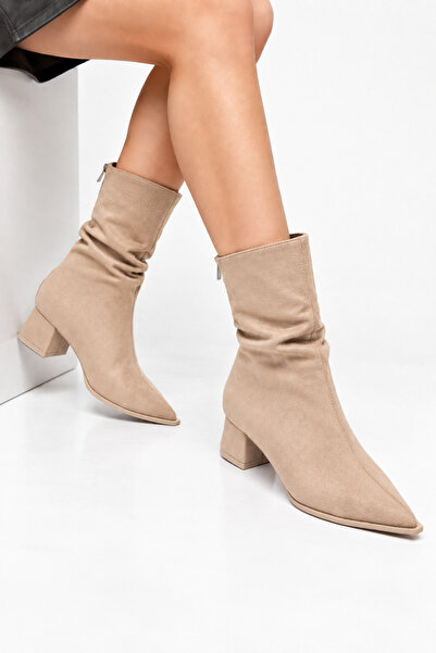 ZEVA COLLECTION Knee-High Boots - Beige - Casual
