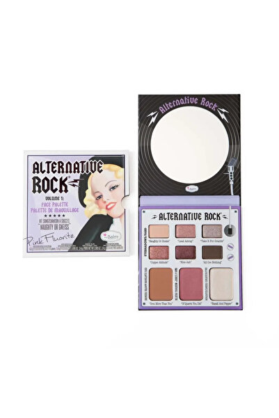 THE BALM COSMETİCS ذا بالم ألترناتيف روك - مجموعة ألوان الوجه والعيون (الإصدا...