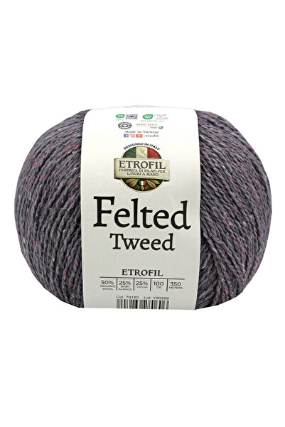 Etrofil Knitting Yarn - Gray - Wool