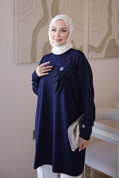 İmajButik Modest Tunics - Dark blue - Regular fit