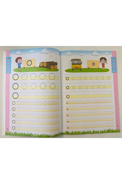 Aba Kitap 1.Sınıf Yazı Defteri Seti - Hece Kitabı - Örnek Harfli Çalışma Defteri + 4 adet FC Silgili Kurşun Kalem Hediyeli