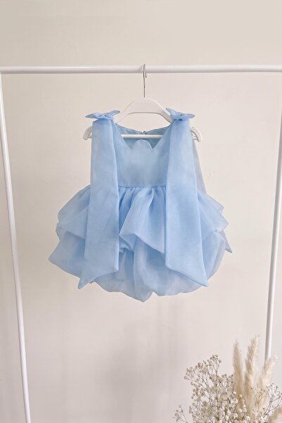 Bertuğ Bebek Dresses - Blue - Bubble skirt