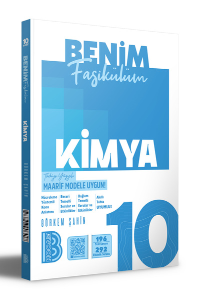 Benim Hocam Yayınları 10. Sınıf Kimya Benim Fasikülüm