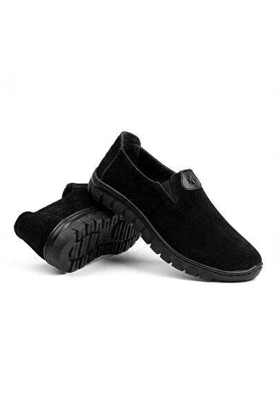 mokka shoes ortopedik Kadın Hakiki Deri Günlük Süet Ayakkabı Ortopedik Akıllı...