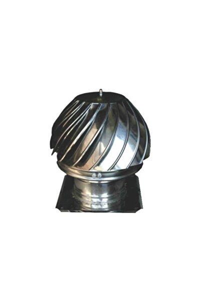 Flamex Terminal rotativ inox cu talpă, Ø 180 mm, pentru coș de fum