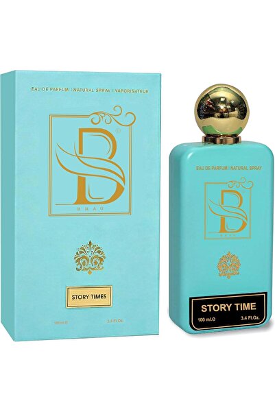 B BRAG Story Time 100ml | Eau de Parfum for Unisex | Fresh Spicy Aromatic Fra...