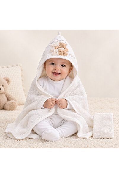 Caramell Knitted Baby Eraser Towel Bse3037