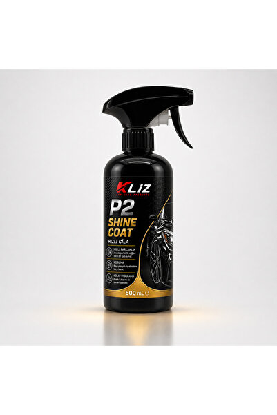 P2 Shine Coat - Otomobil Hızlı Cila 500 mL