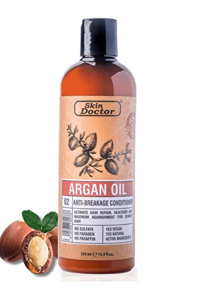 Skin Doctor Argan Oil-Infused Conditioner Anti-Breakage Ultimate Hair Repair ...