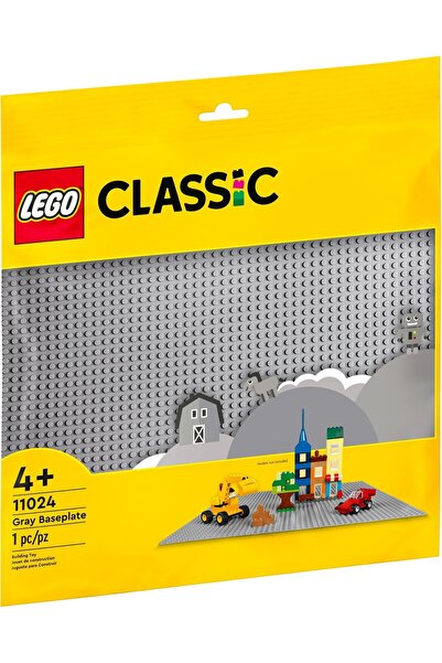 LEGO ®   لوحة كلاسيكية باللون الرمادي 11024 - مجموعة بناء إبداعية لمحبي ليجو ...