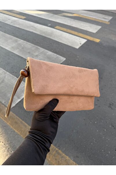 Mia Collection حقيبة كلاتش سويدية من نوع سويد مينو، حقيبة يد، حقيبة كلاتش من ...
