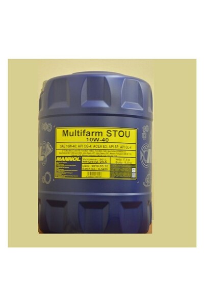 Generic MANNOL MULTIFARM STOU 10W-40- 20L