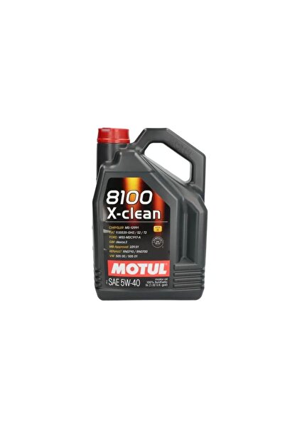Okyami Filter-Motul Ulei de motor MOTUL 8100 X-Clean 5W-40 Bidon 5 Litri