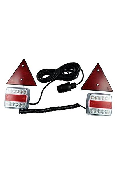 Generic KIT MAGNETIC CU LAMPI LED PENTRU REMORCA JBM