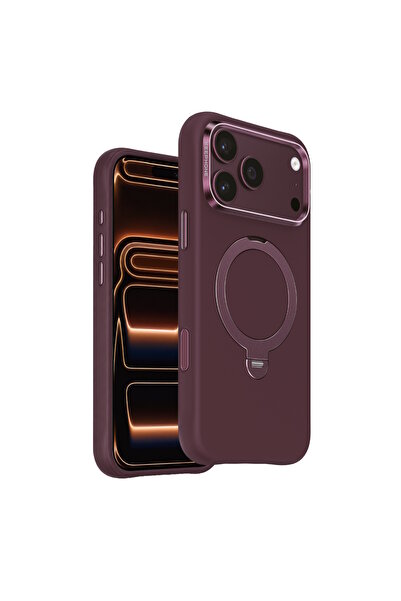 KeepHone iPhone 18 Pro Max & 17 Pro Max Uyumlu Kılıf Halka Standlı Magsafe Ro...