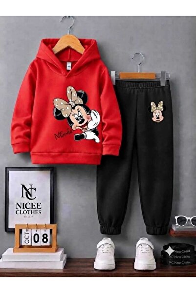 NC Nicee Clothes Children's Tracksuit Set Unisex (Mini Print Winter Collection)