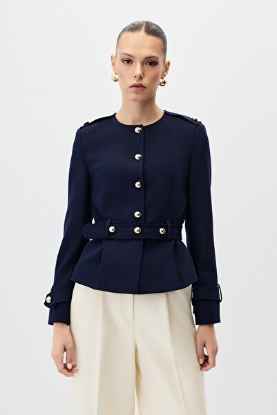 shnwomen Apoletli blazer ceket