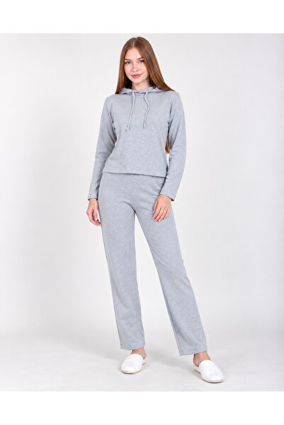 yula store Women's Long Sleeve Interlock Fabric Hooded Crop Tracksuit Set 100...
