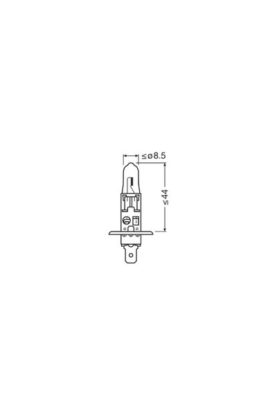 ams-OSRAM Bec, far faza lunga 64150NBS-1BL