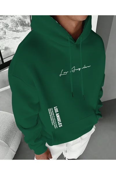 EURO CODE Stylish and Modern Men's Hooded Sweatshirt.