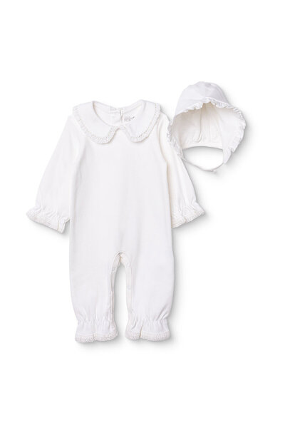 ebebek Hello Baby HelloBaby Kız Bebek Mevlüt Kıyafeti Çıtçıtlı Bebe Yaka Uzun...
