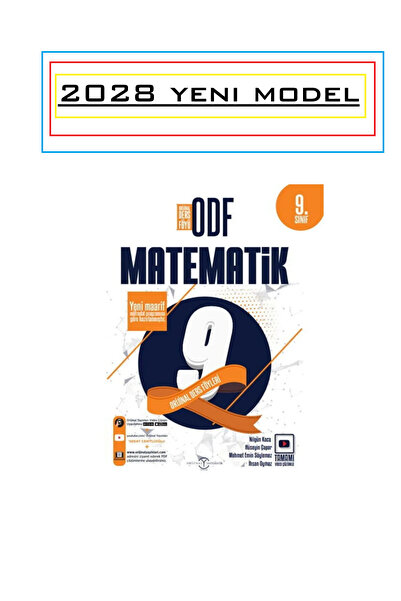 Orijinal Yayınları 9. Sınıf Matematik ODF Orijinal Ders Föyleri günce Marif 2...