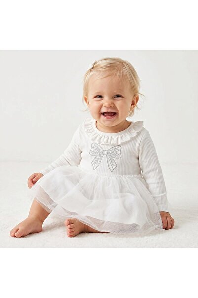 ebebek Hello Baby HelloBaby Kız Bebek Mevlüt Kıyafeti Düğmeli Bisiklet Yaka L...