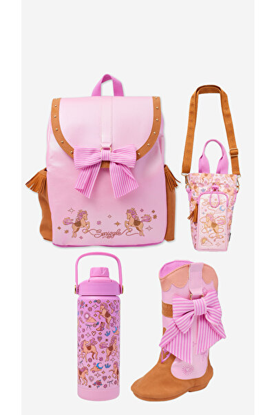 SMIGGLE Wildflower Okul Sırt Çantası 4’lü Set