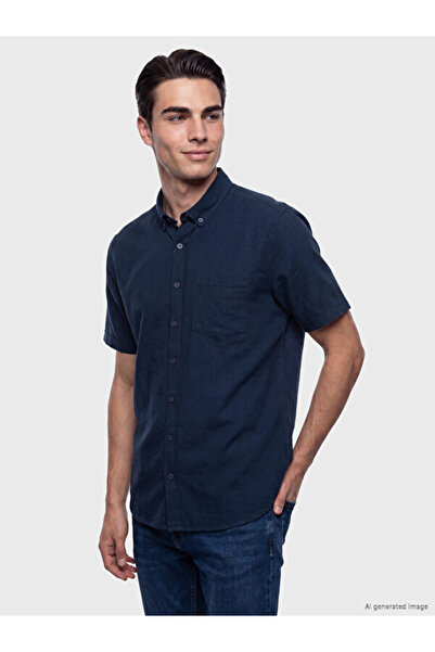 LC Waikiki Timeless Clothing & Timeless Choices Standard Fit Dobby Men's Shirt