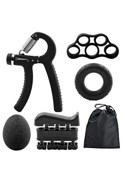 plentiful ®   5 Pieces Hand, Arm and Finger Exercise Sports Tools Set Fitness...