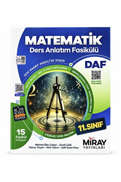 Miray Yayınları Miray 11. Sınıf Matematik Daf Ders Anlatım Fasikülleri (2026-...