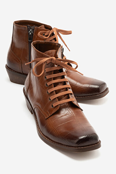 by selvi Lukka Shoes حذاء مولين الرجالي ذو الكعب الخشبي المصنوع يدويًا من جلد...