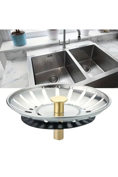 plentiful ®   Stainless Steel Kitchen Sink Sink Strainer Sink Removal Waste F...