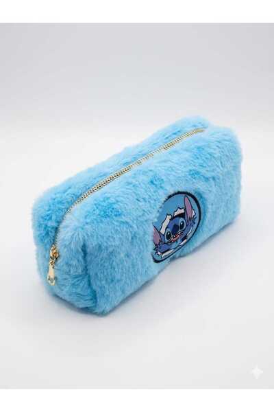 SEYFİKİRTASİYE Plush Pencil Case Pen Holder Pen Bag 6X10X19 cm Medium Size Da...