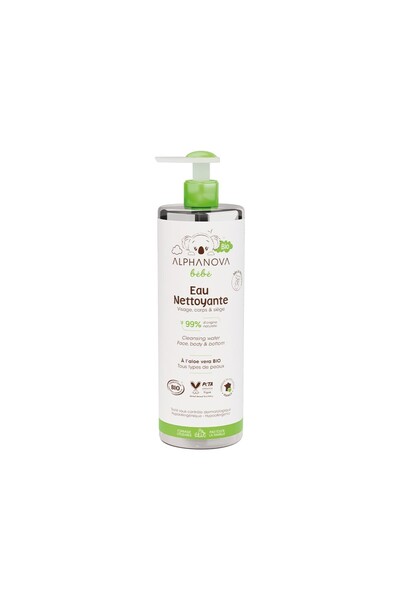 Alphanova Apă micelară pentru curățare, 400ml Bebe Bio