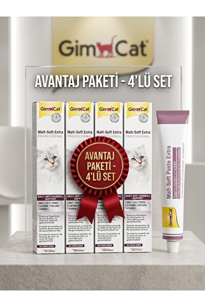 Gimcat Malt Soft Extra 100 gr X 4 Adet