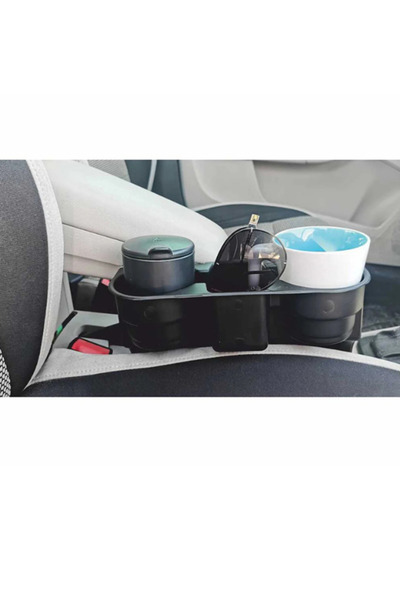 Autokit Between the Console and the Seat Back Cup Holder In-Car Organizer Cup Holder
