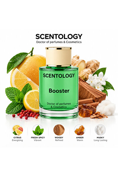 Scentology Doctor of perfums Booster Eau de Parfum for Men – 50 ml / 100 ml